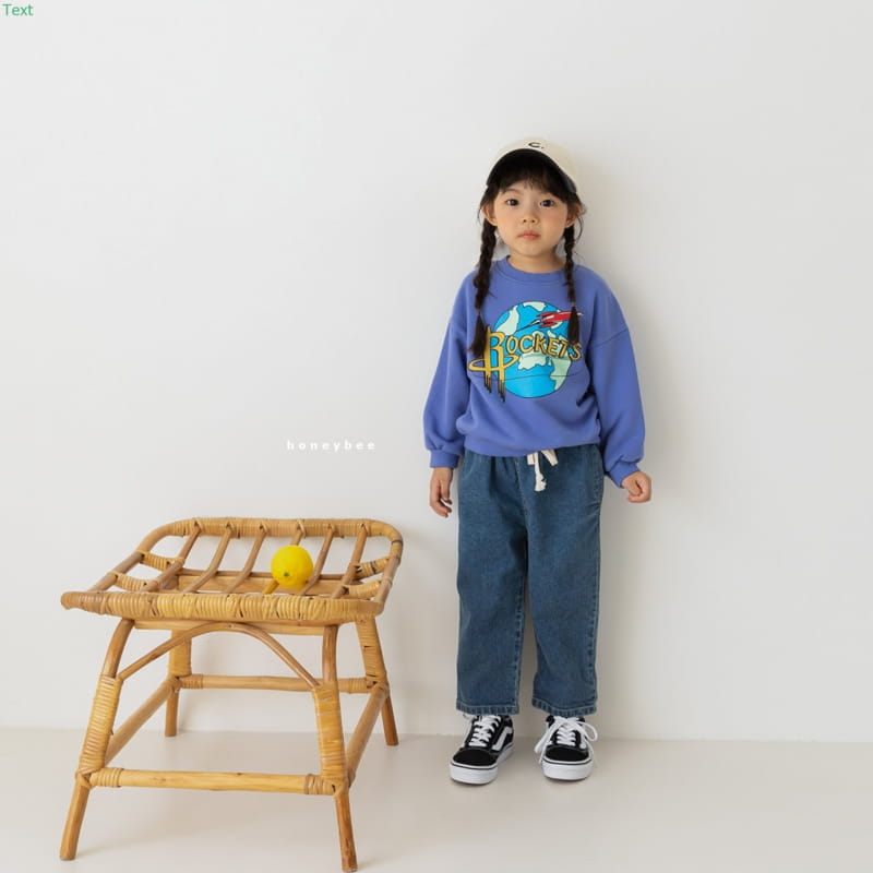 HONEYBEE - Korean Children Fashion - #Kfashion4kids - Easy Denim Pants