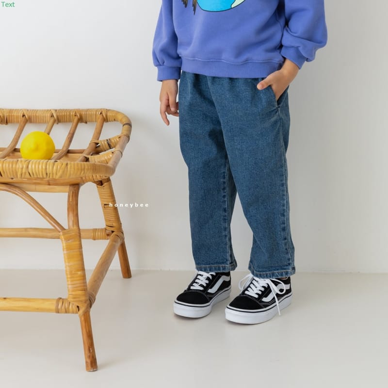 HONEYBEE - Korean Children Fashion - #Kfashion4kids - Easy Denim Pants - 8