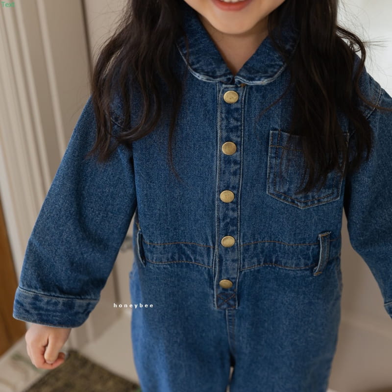 HONEYBEE - Korean Children Fashion - #Kfashion4kids - Denim Jumpsuit - 12