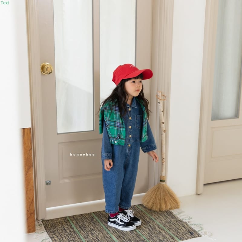 HONEYBEE - Korean Children Fashion - #Kfashion4kids - Denim Jumpsuit - 2