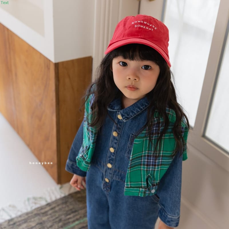 HONEYBEE - Korean Children Fashion - #Kfashion4kids - Denim Jumpsuit - 4