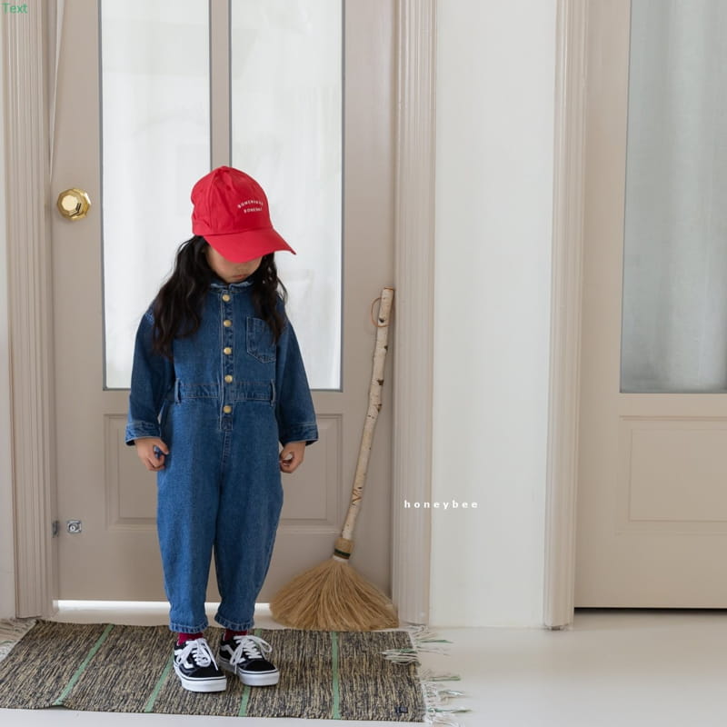 HONEYBEE - Korean Children Fashion - #Kfashion4kids - Denim Jumpsuit - 6