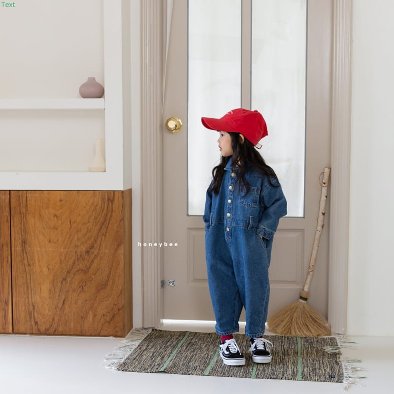 HONEYBEE - Korean Children Fashion - #Kfashion4kids - Denim Jumpsuit - 7