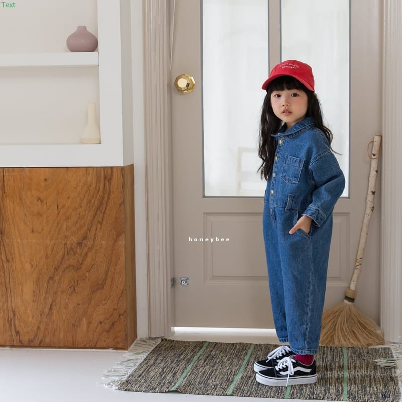 HONEYBEE - Korean Children Fashion - #Kfashion4kids - Denim Jumpsuit - 8