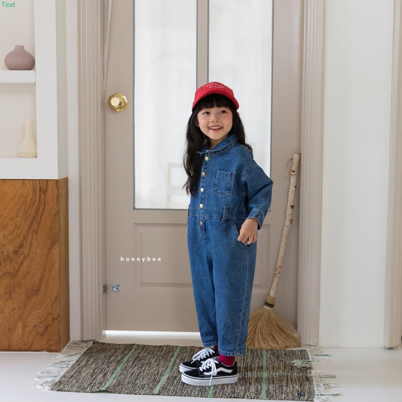 HONEYBEE - Korean Children Fashion - #Kfashion4kids - Denim Jumpsuit - 9