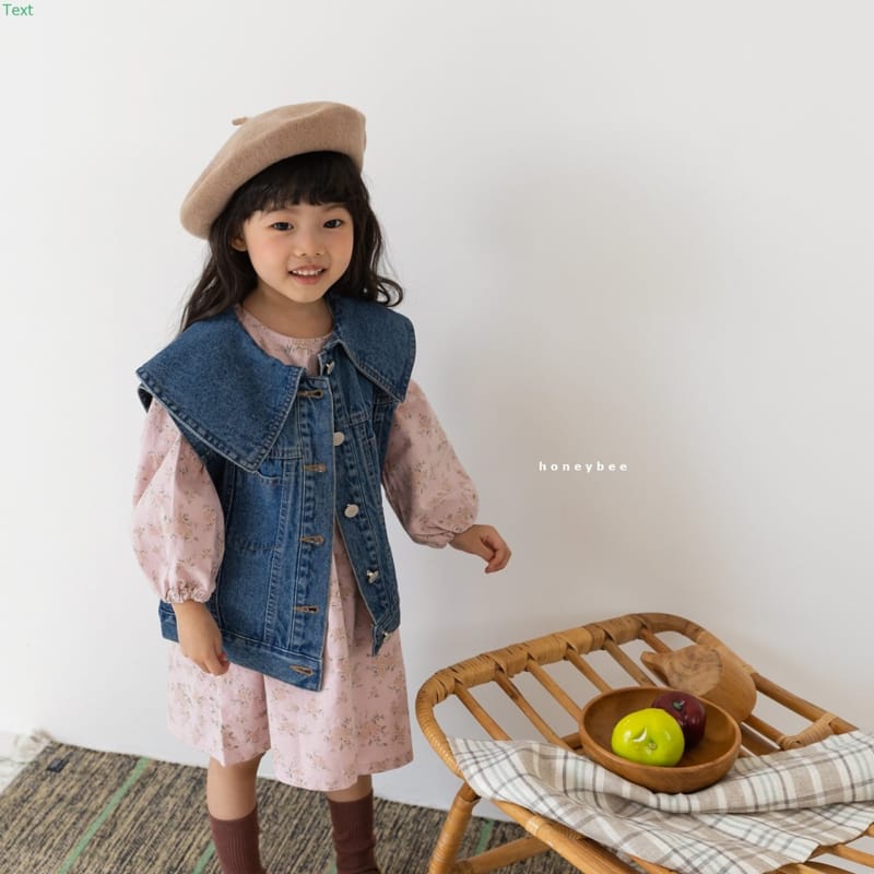 HONEYBEE - Korean Children Fashion - #Kfashion4kids - Denim Vest