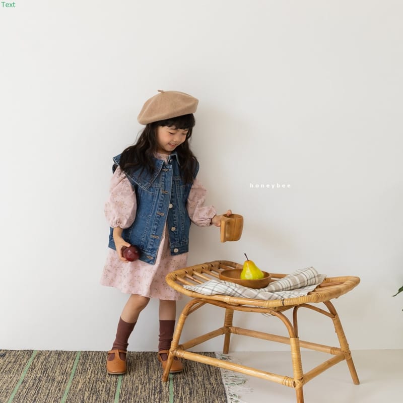 HONEYBEE - Korean Children Fashion - #Kfashion4kids - Denim Vest - 3