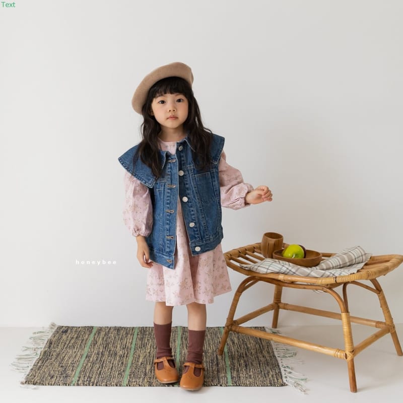 HONEYBEE - Korean Children Fashion - #Kfashion4kids - Denim Vest - 5