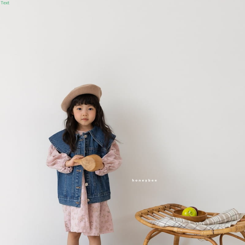 HONEYBEE - Korean Children Fashion - #Kfashion4kids - Denim Vest - 6