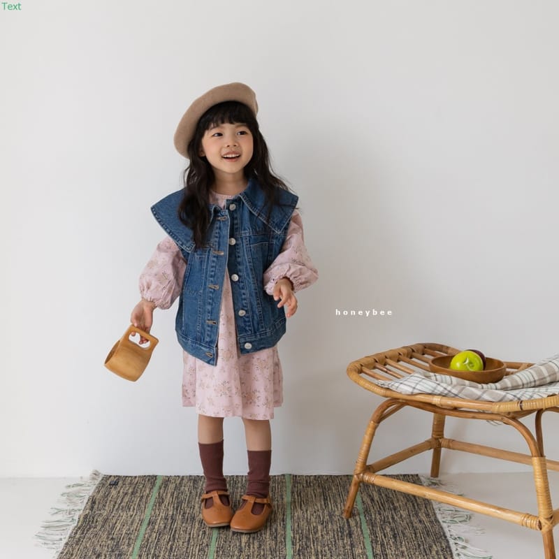 HONEYBEE - Korean Children Fashion - #Kfashion4kids - Denim Vest - 7