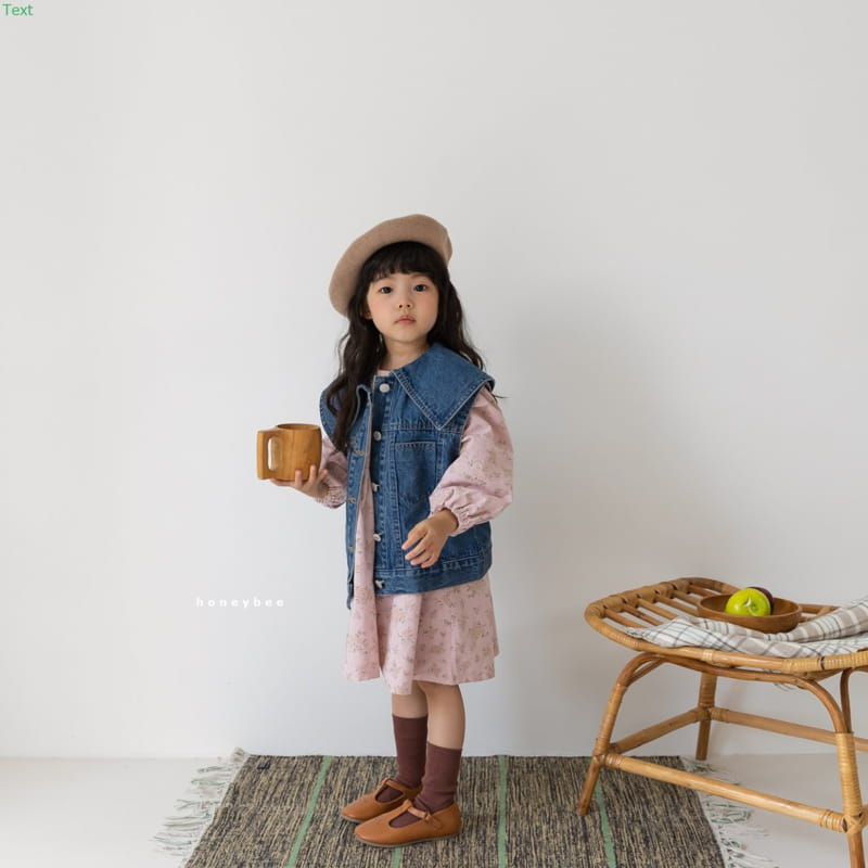 HONEYBEE - Korean Children Fashion - #Kfashion4kids - Denim Vest - 9