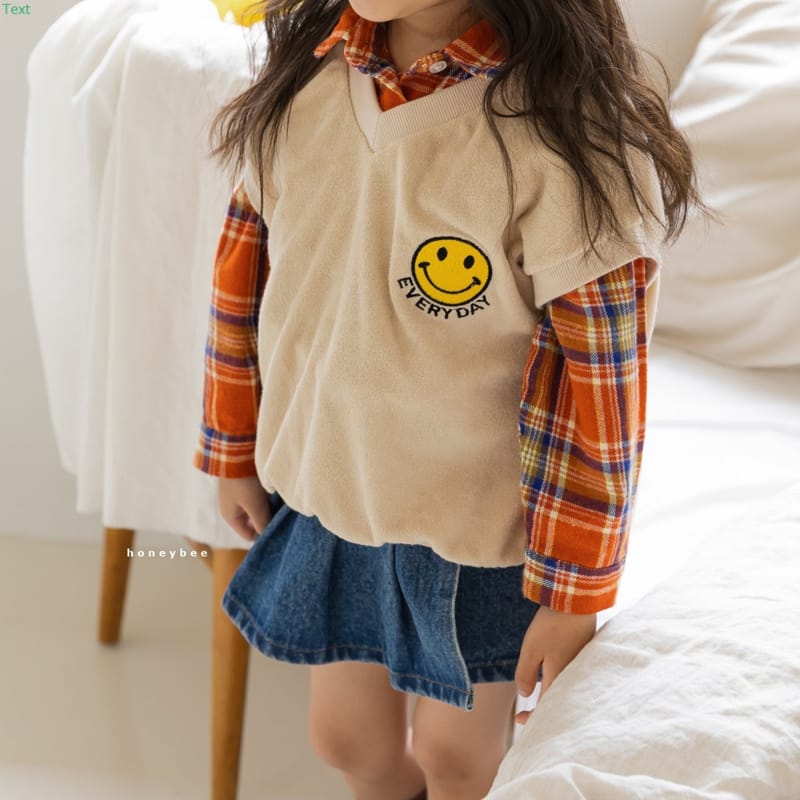 HONEYBEE - Korean Children Fashion - #Kfashion4kids - Smile Vest - 4
