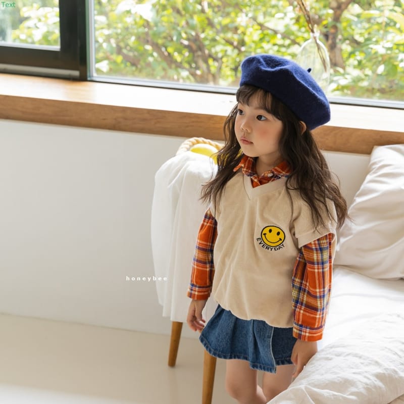 HONEYBEE - Korean Children Fashion - #Kfashion4kids - Smile Vest - 9