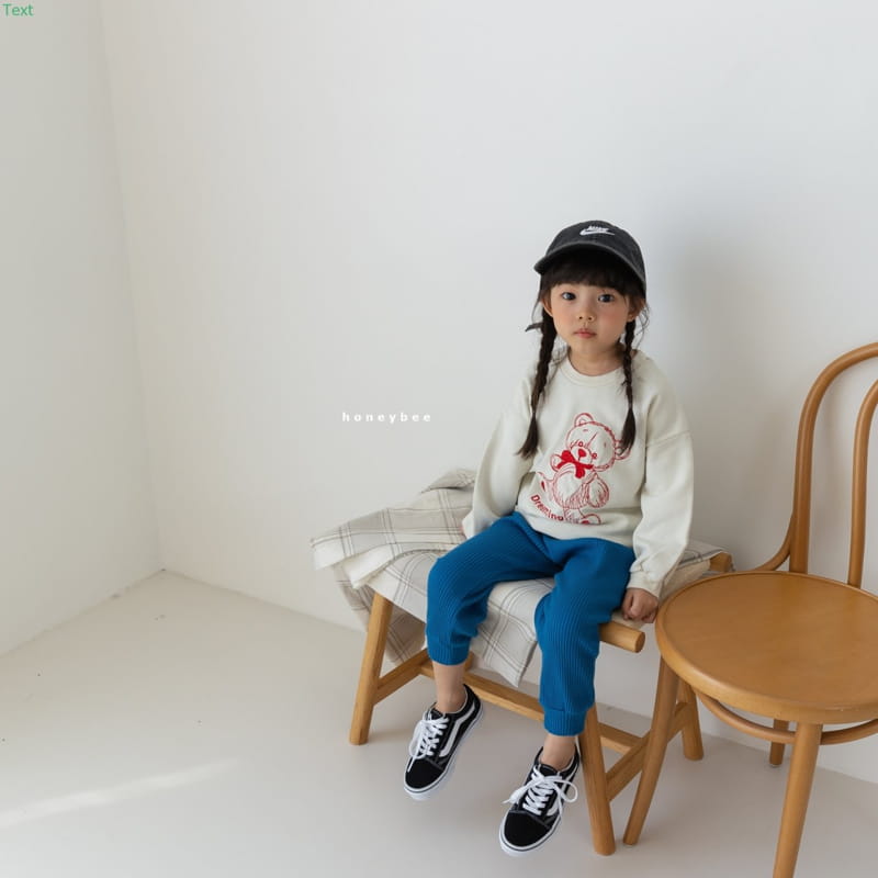 HONEYBEE - Korean Children Fashion - #Kfashion4kids - Bear Embroidery Tee - 11