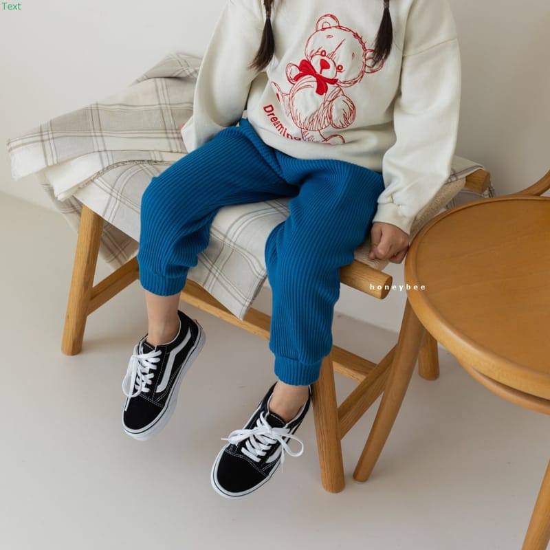 HONEYBEE - Korean Children Fashion - #Kfashion4kids - Bear Embroidery Tee - 12