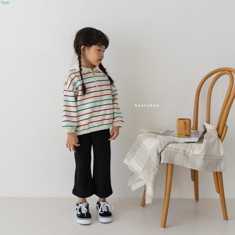 HONEYBEE - Korean Children Fashion - #Kfashion4kids - Stripe Zip-up Top - 11