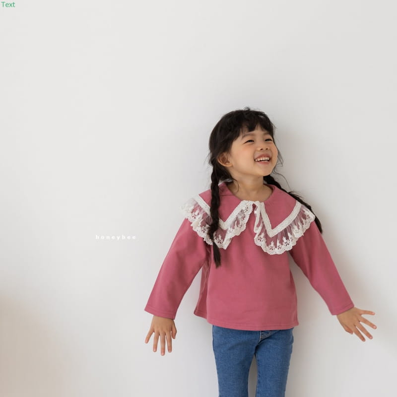 HONEYBEE - Korean Children Fashion - #Kfashion4kids - Lace Collar Tee - 11