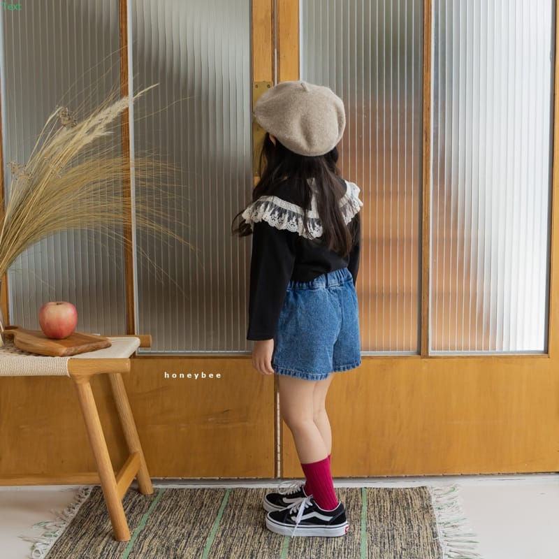 HONEYBEE - Korean Children Fashion - #Kfashion4kids - Lace Collar Tee - 3