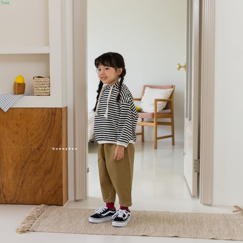 HONEYBEE - Korean Children Fashion - #Kfashion4kids - Stripe Hoody