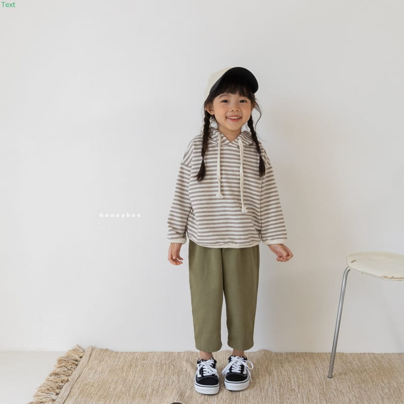 HONEYBEE - Korean Children Fashion - #Kfashion4kids - Stripe Hoody - 12