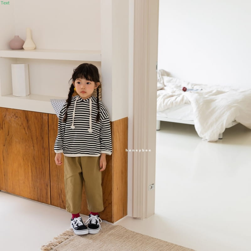 HONEYBEE - Korean Children Fashion - #Kfashion4kids - Stripe Hoody - 6