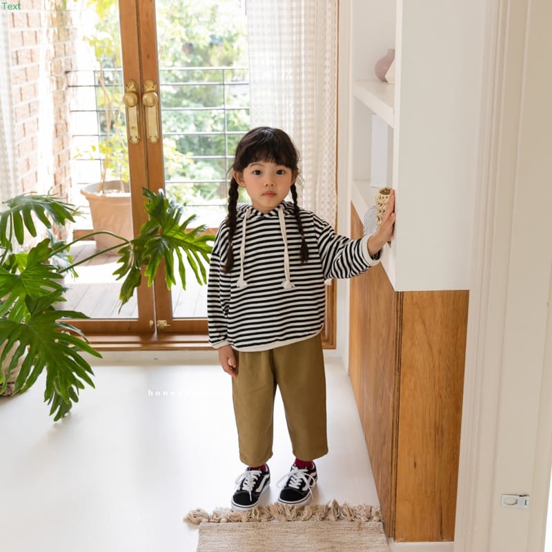 HONEYBEE - Korean Children Fashion - #Kfashion4kids - Stripe Hoody - 7