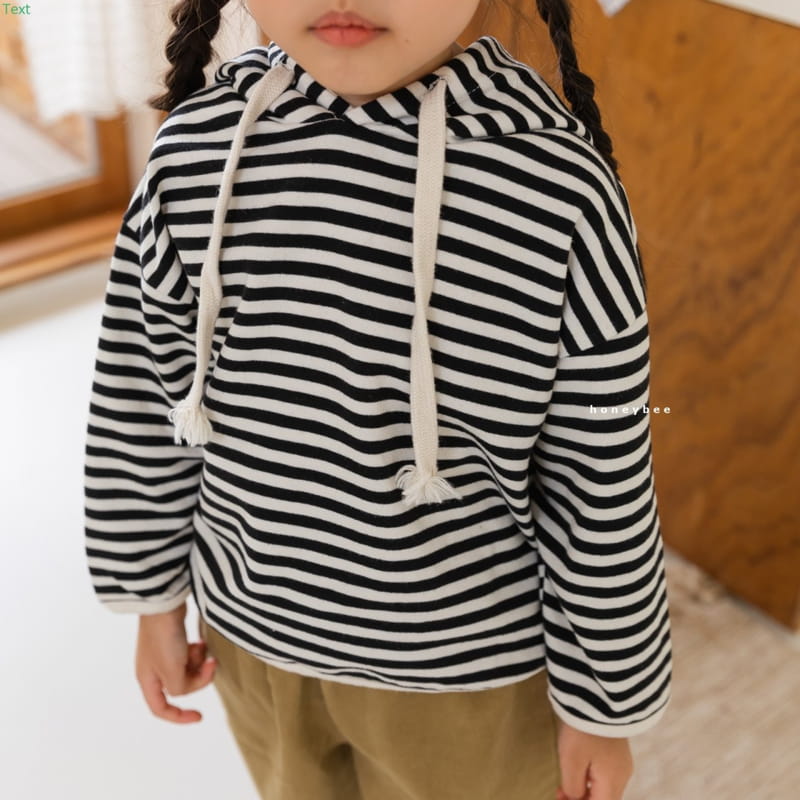 HONEYBEE - Korean Children Fashion - #Kfashion4kids - Stripe Hoody - 9