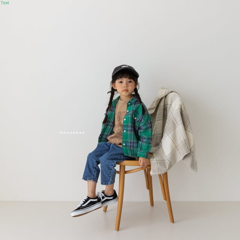 HONEYBEE - Korean Children Fashion - #Kfashion4kids - Check Shirt