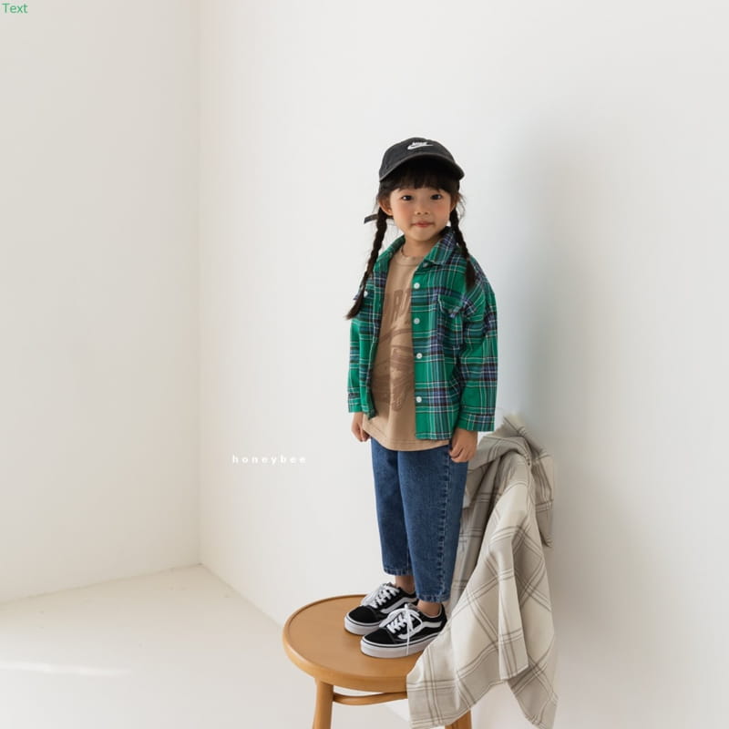 HONEYBEE - Korean Children Fashion - #Kfashion4kids - Check Shirt - 10