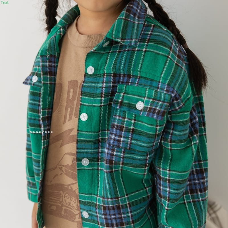 HONEYBEE - Korean Children Fashion - #Kfashion4kids - Check Shirt - 11
