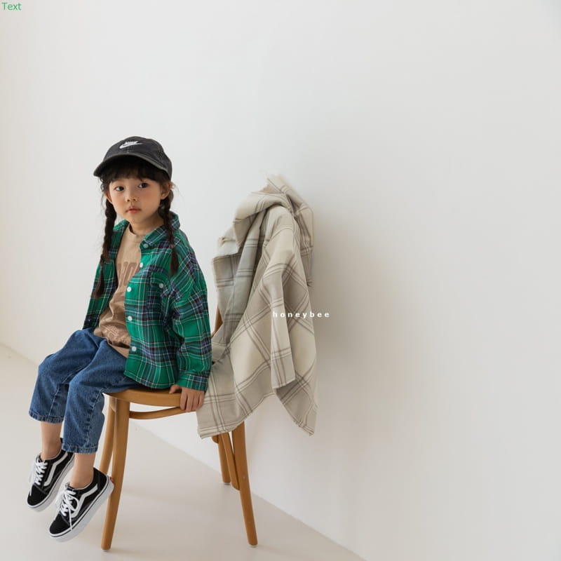 HONEYBEE - Korean Children Fashion - #Kfashion4kids - Check Shirt - 3