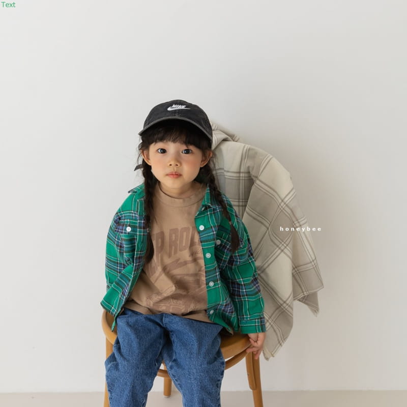 HONEYBEE - Korean Children Fashion - #Kfashion4kids - Check Shirt - 6