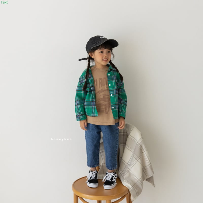 HONEYBEE - Korean Children Fashion - #Kfashion4kids - Check Shirt - 7