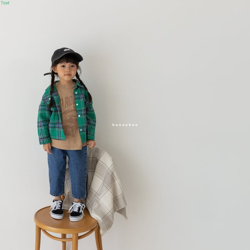 HONEYBEE - Korean Children Fashion - #Kfashion4kids - Check Shirt - 8