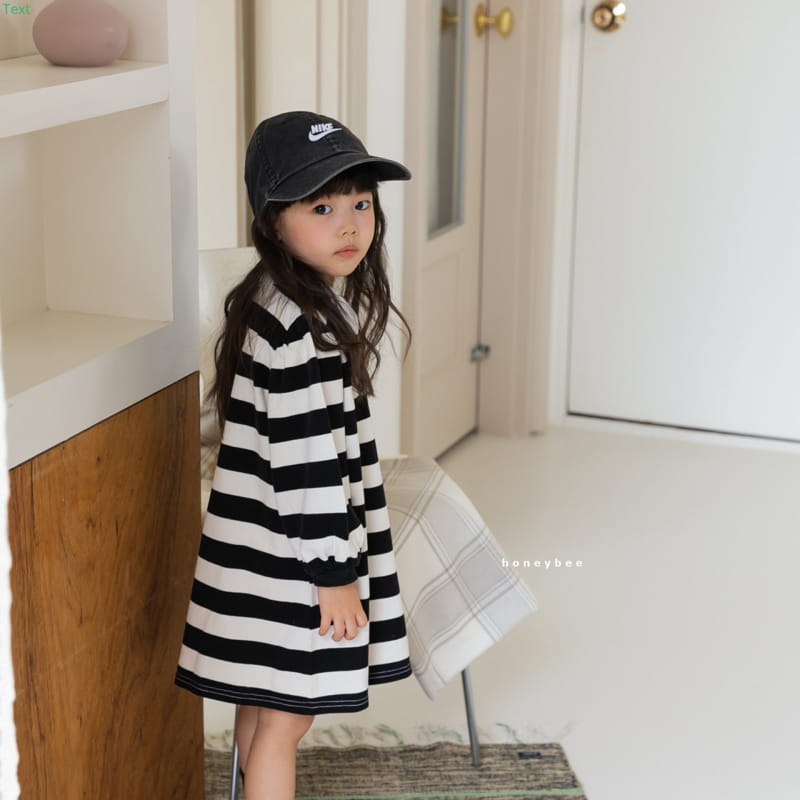 HONEYBEE - Korean Children Fashion - #Kfashion4kids - Collar One-piece - 7