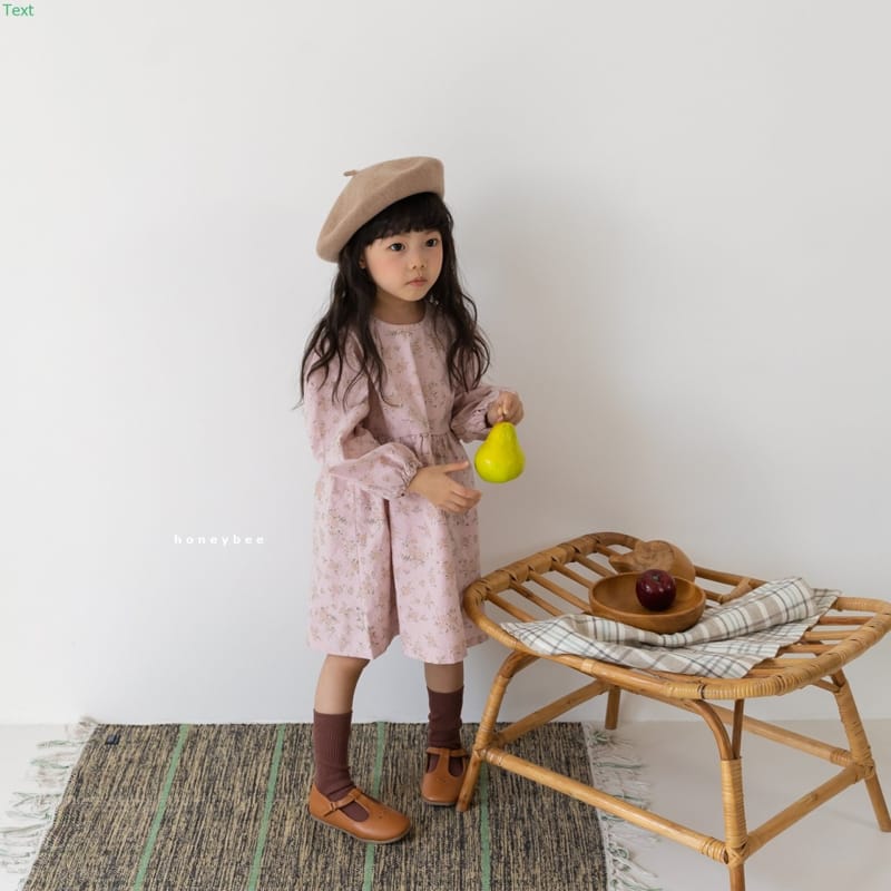HONEYBEE - Korean Children Fashion - #Kfashion4kids - Flower One-piece