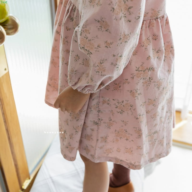 HONEYBEE - Korean Children Fashion - #Kfashion4kids - Flower One-piece - 12