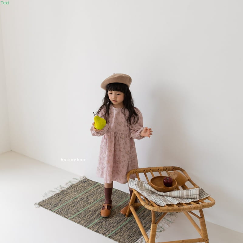 HONEYBEE - Korean Children Fashion - #Kfashion4kids - Flower One-piece - 4