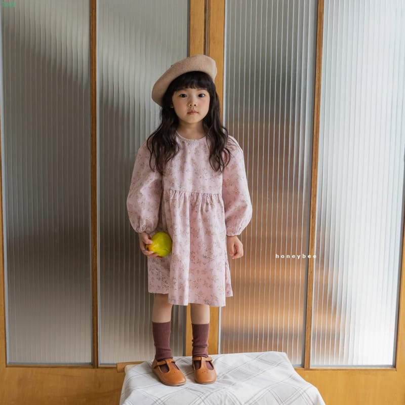 HONEYBEE - Korean Children Fashion - #Kfashion4kids - Flower One-piece - 5