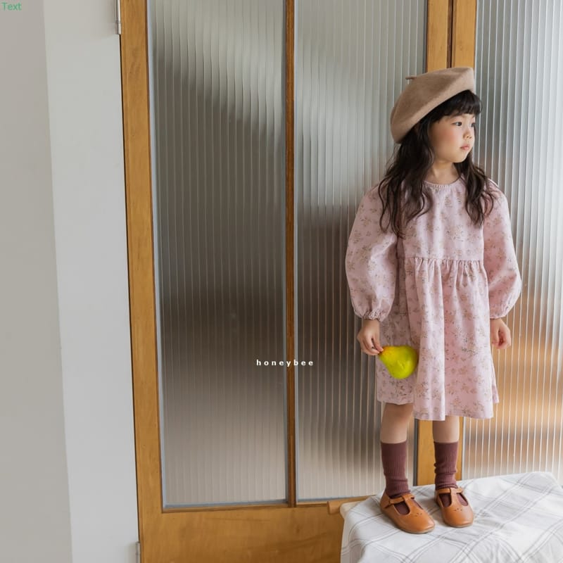 HONEYBEE - Korean Children Fashion - #Kfashion4kids - Flower One-piece - 6