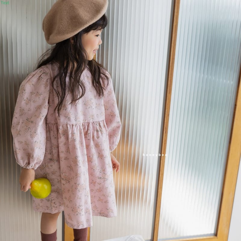 HONEYBEE - Korean Children Fashion - #Kfashion4kids - Flower One-piece - 7
