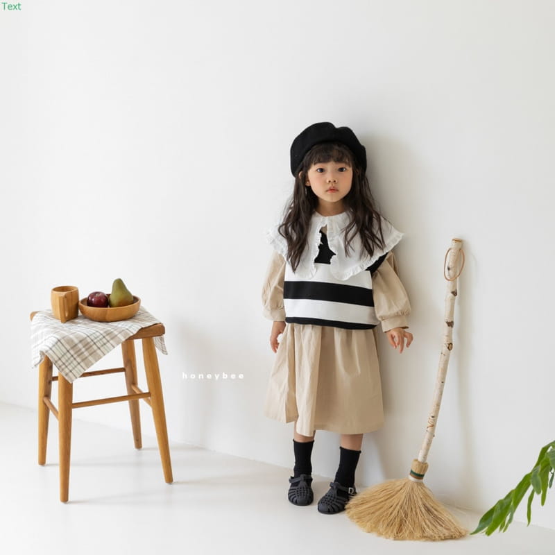 HONEYBEE - Korean Children Fashion - #Kfashion4kids - Big Collar One-piece - 8