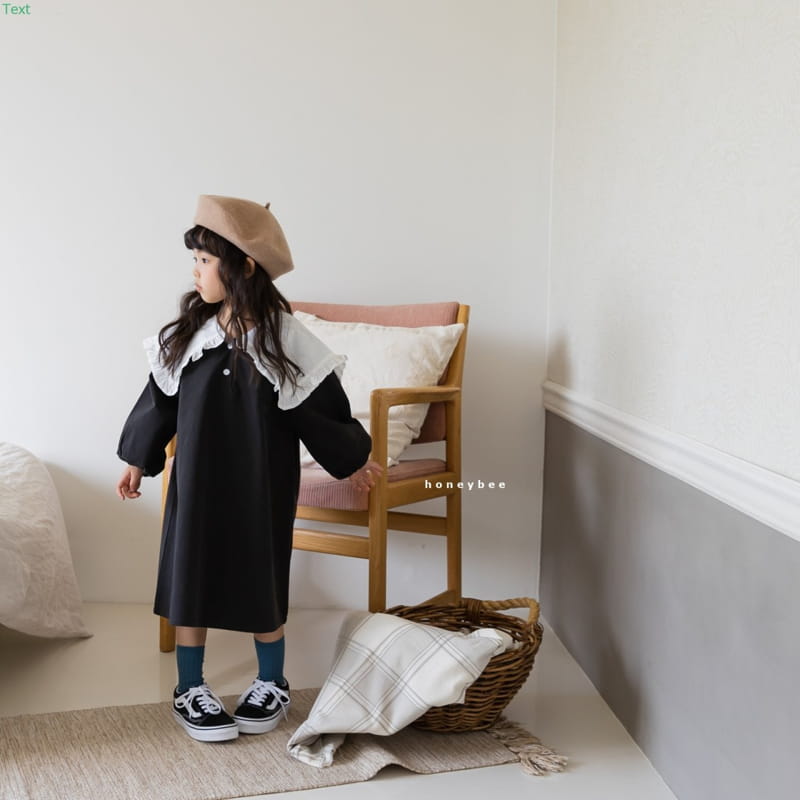 HONEYBEE - Korean Children Fashion - #Kfashion4kids - A Line One-piece - 3