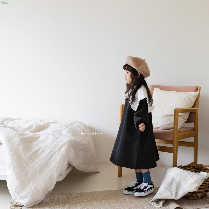 HONEYBEE - Korean Children Fashion - #Kfashion4kids - A Line One-piece - 4