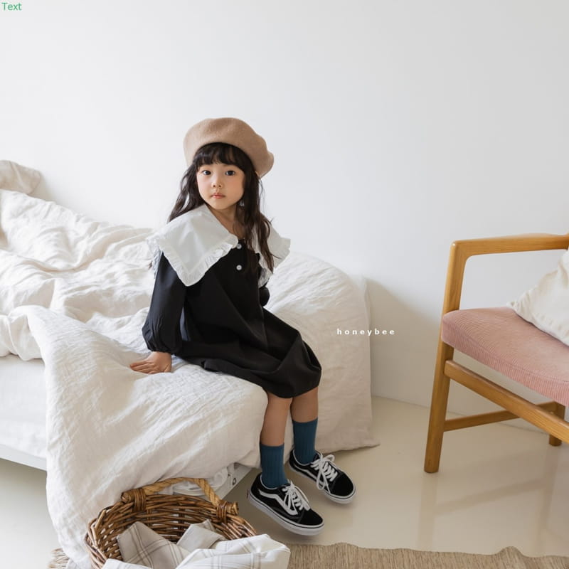 HONEYBEE - Korean Children Fashion - #Kfashion4kids - A Line One-piece - 7