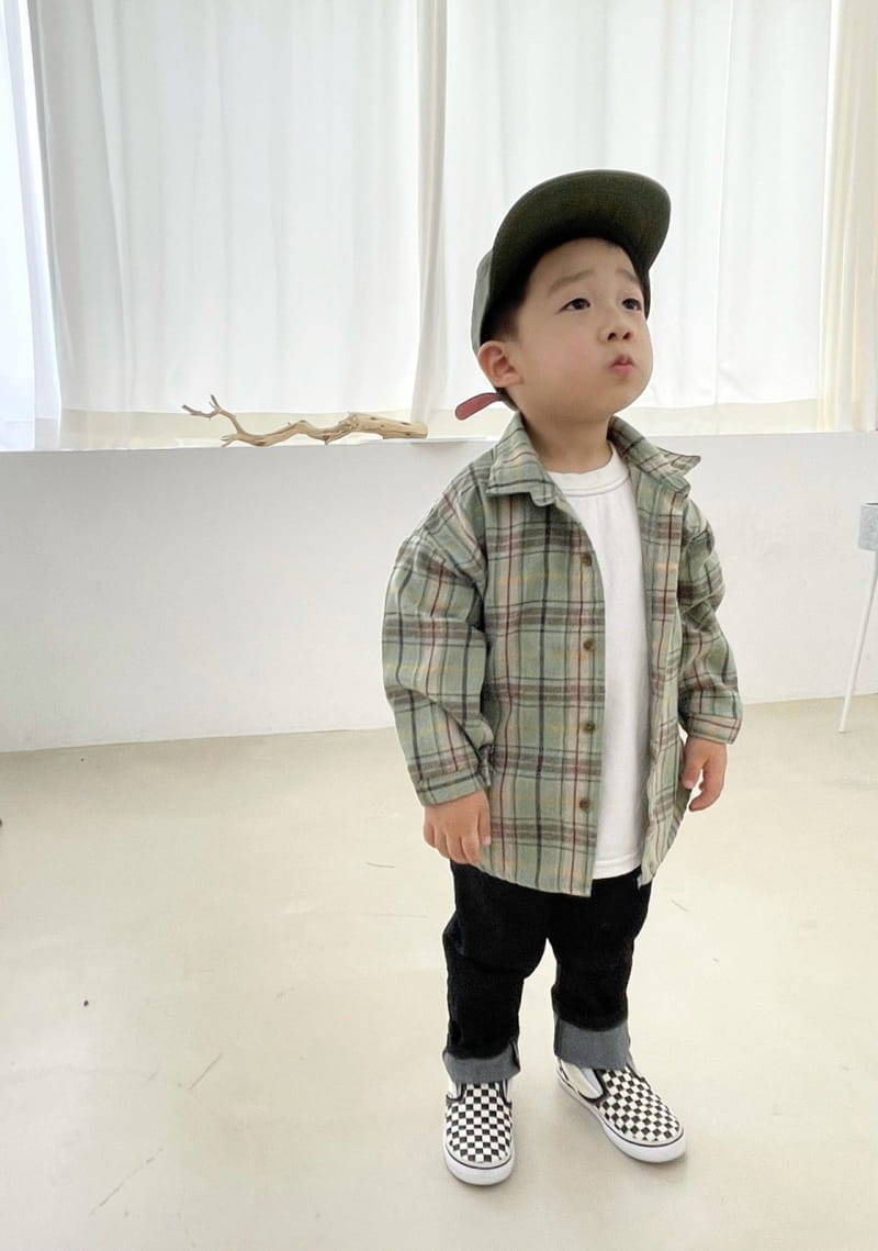 HYVAA - Korean Children Fashion - #Kfashion4kids - Young Check Shirt