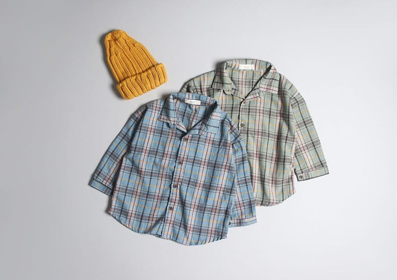 HYVAA - Korean Children Fashion - #Kfashion4kids - Young Check Shirt - 7