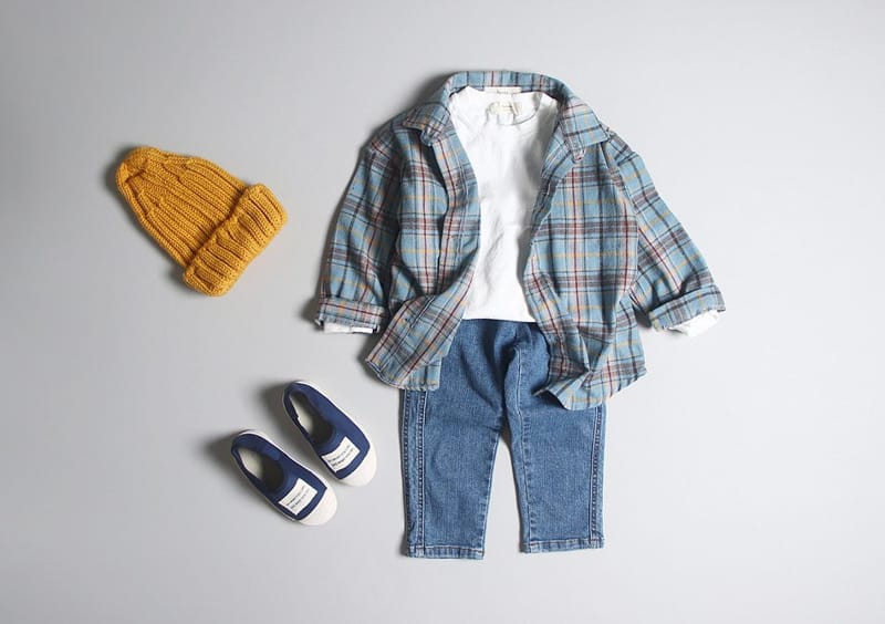 HYVAA - Korean Children Fashion - #Kfashion4kids - Young Check Shirt - 9