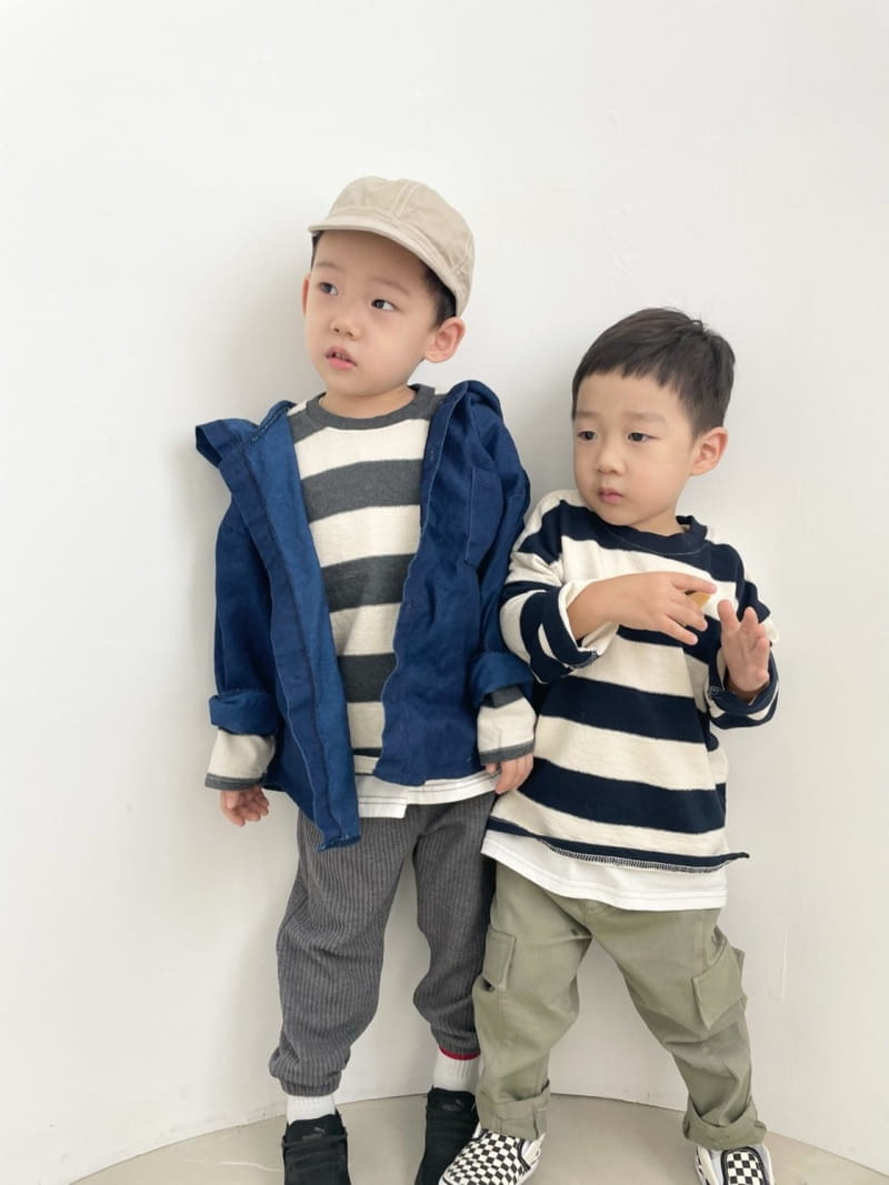 HYVAA - Korean Children Fashion - #Kfashion4kids - Simple Hoody Denim Shirt - 3
