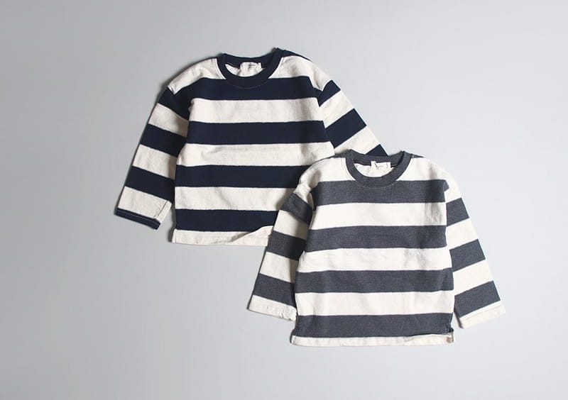 HYVAA - Korean Children Fashion - #Kfashion4kids - Slap Stripes Tee - 6